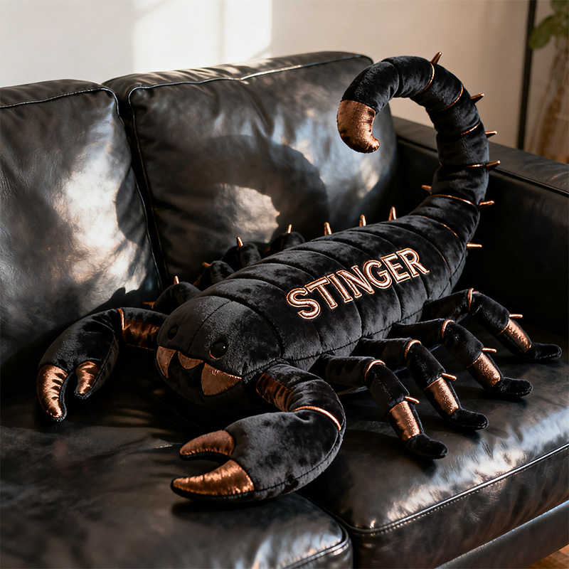 Personalized Scorpion Shaped Pillow Special Father Daughter Gifts - Tradiviet