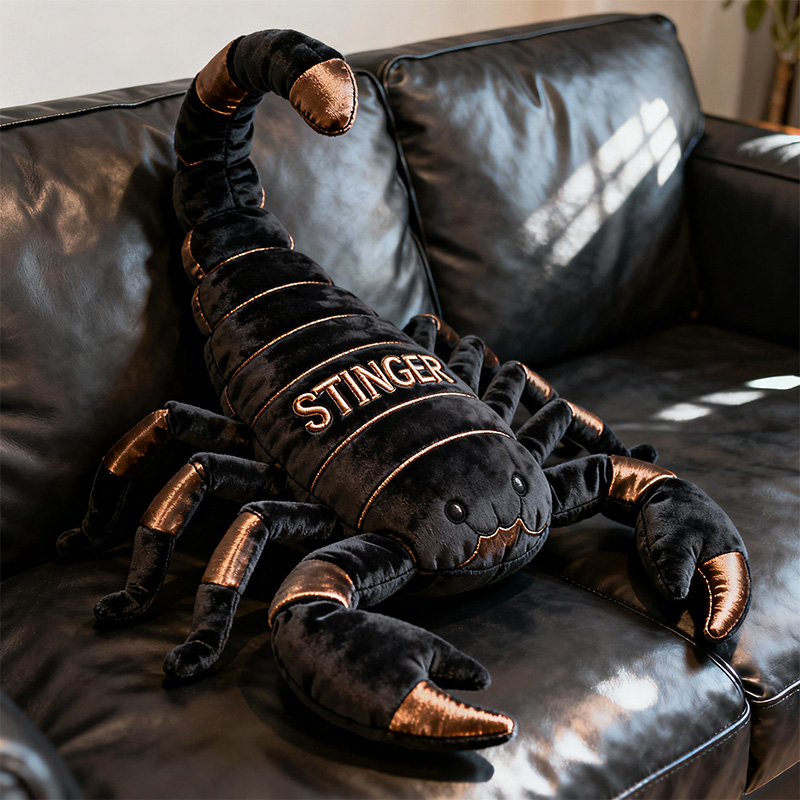 Personalized Scorpion Shaped Pillow Special Gifts For Dad From Son - Tradiviet