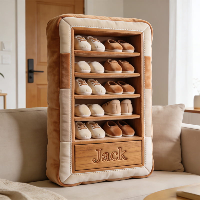 Personalized Shoe Cabinet  Shaped Pillow Good Gifts For Mom Birthday - Tradiviet