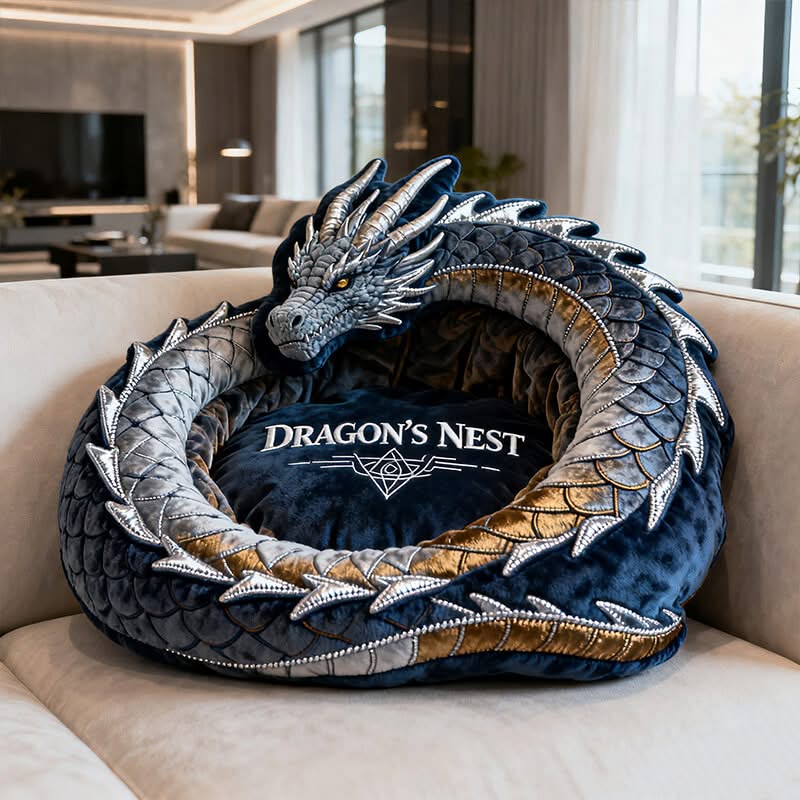 Personalized Sky Dragons Nest Shaped Pillow Unique Gifts For Him - Tradiviet