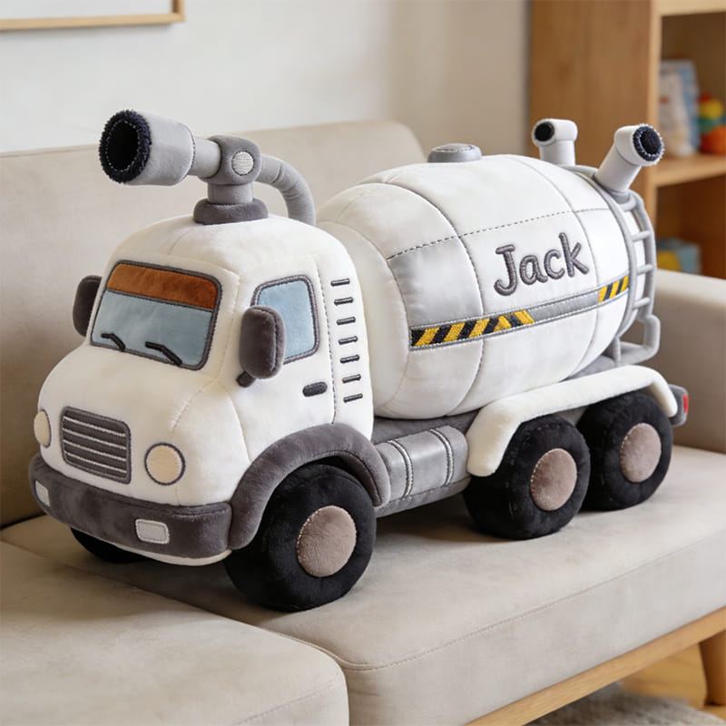 Personalized Sprinkler Truck  Shaped Pillow Best Gift Ideas For Boy - Tradiviet