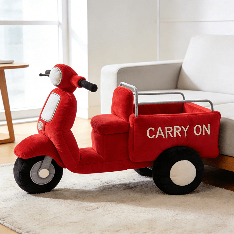 Personalized Three Wheeled Cargo Vehicle Shaped Pillow Gifts For Your Brother - Tradiviet