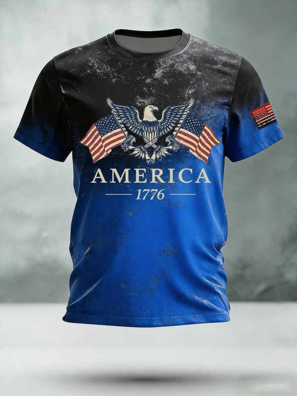 Retro 250 Years Of America T-Shirt Independence Day 1776 2026 Merch Gift Ideas - Tradiviet