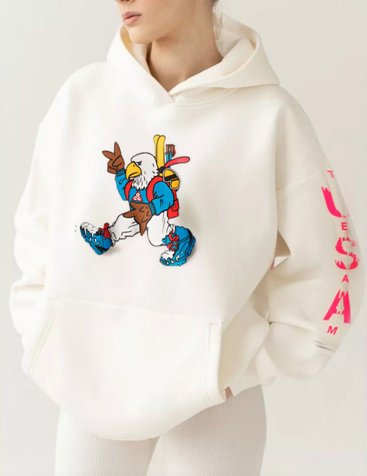 Team USA Milano Cortina Winter Olympics 2026 Hoodie Winter Games Apparel Womens - Tradiviet