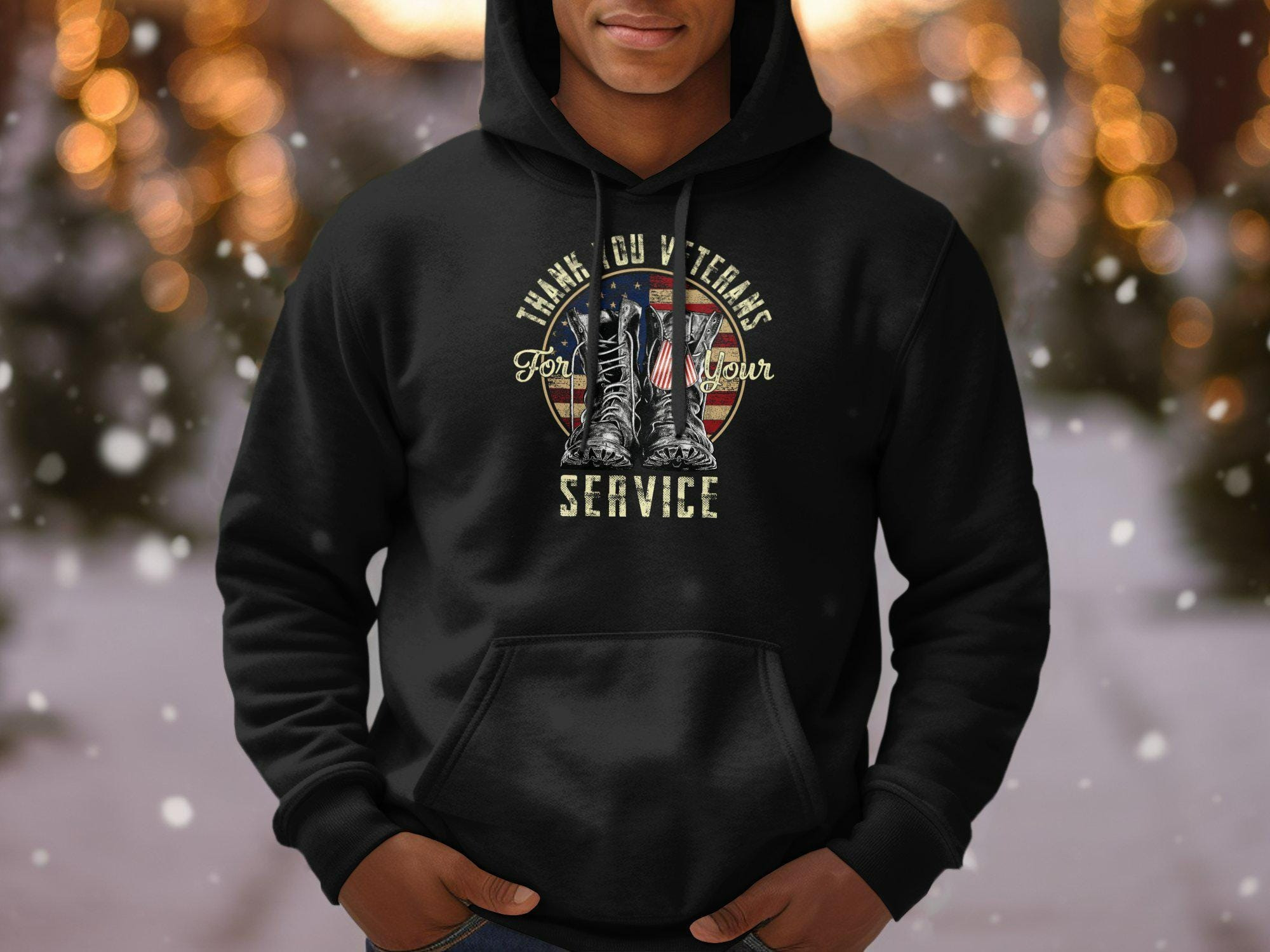Thank You Veterans T-Shirt: Patriotic Boots & Flag Graphic US - Tradiviet