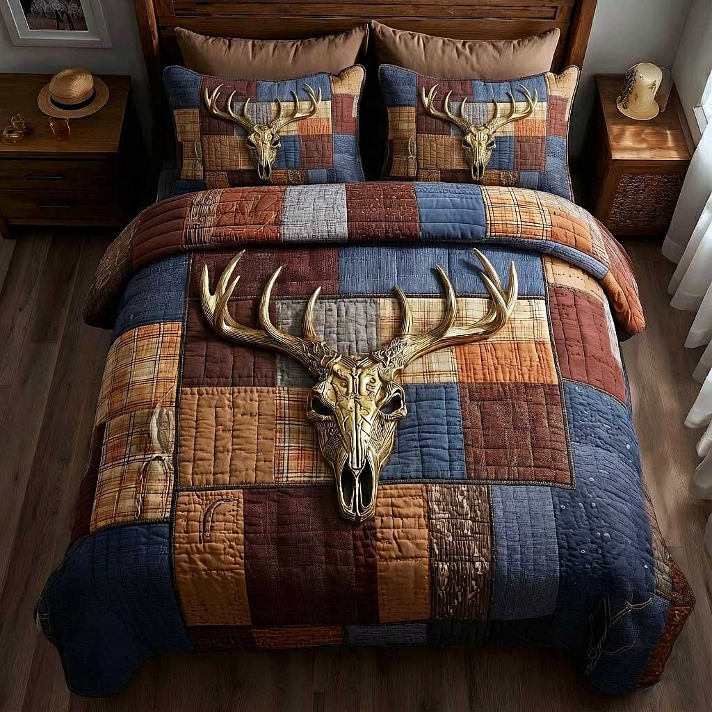 Trailblazer Spirit Quilted Bedding Set Holiday Home Decor Ideas Fun Gift For Trailblazers - Tradiviet