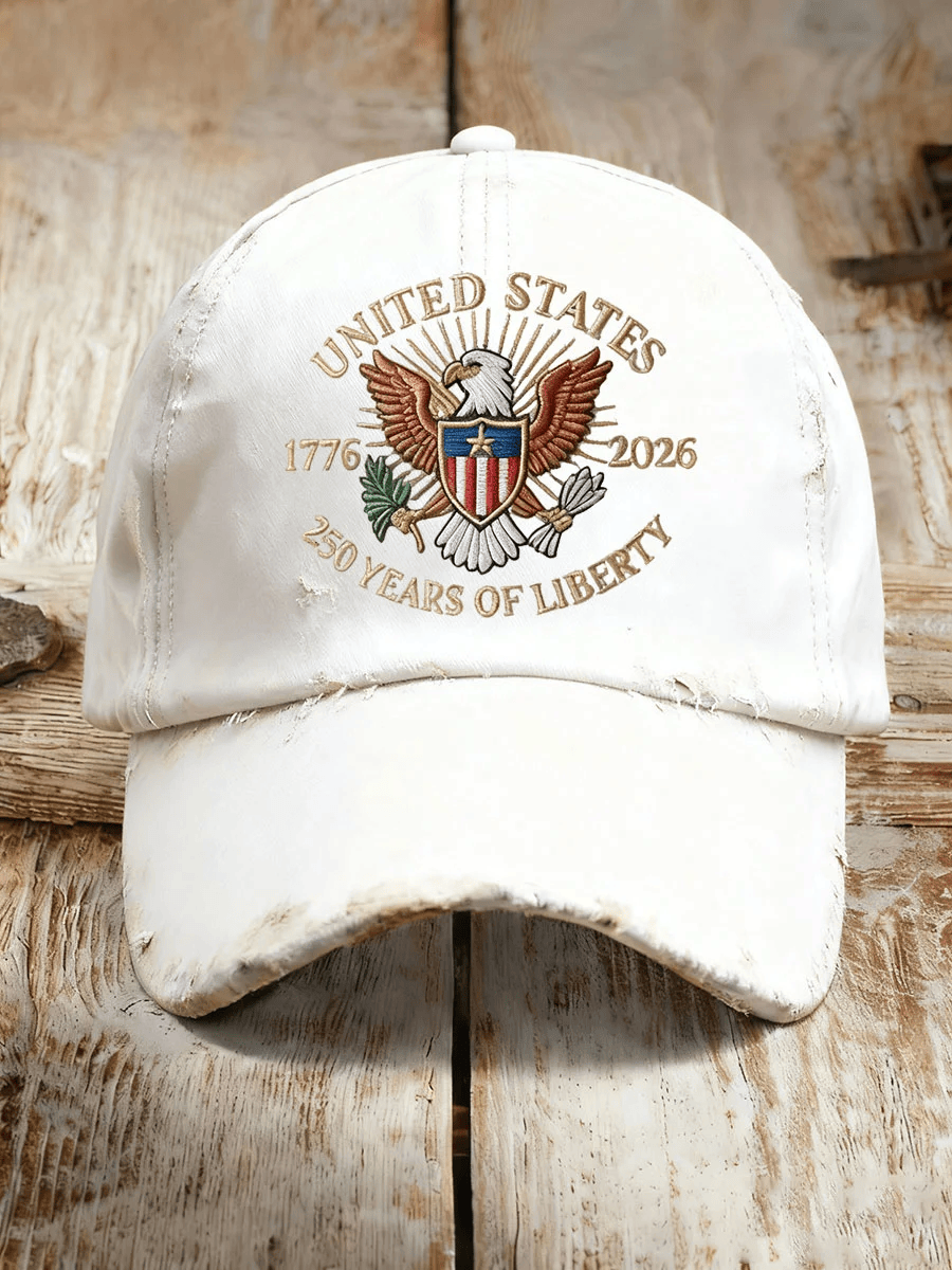 United States 250 Years Of Liberty Hat Patriotic Americans Cap Gift for Him - Tradiviet