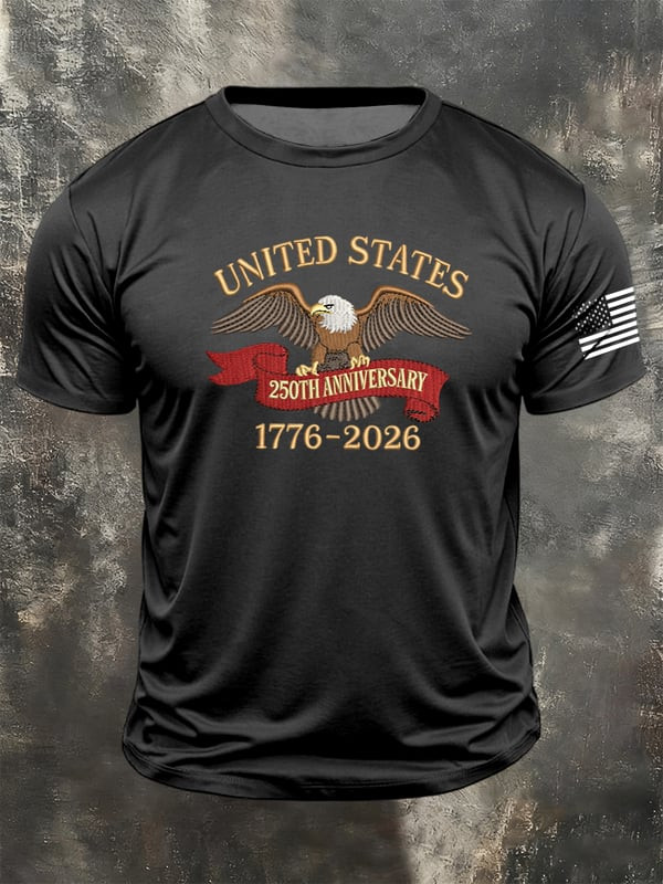United States 250th Anniversary T-Shirt Independence Day 1776 2026 Clothing Gift Ideas - Tradiviet - Image 2