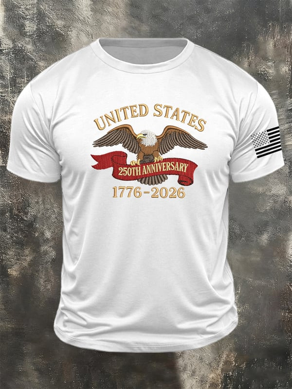 United States 250th Anniversary T-Shirt Independence Day 1776 2026 Clothing Gift Ideas - Tradiviet - Image 4