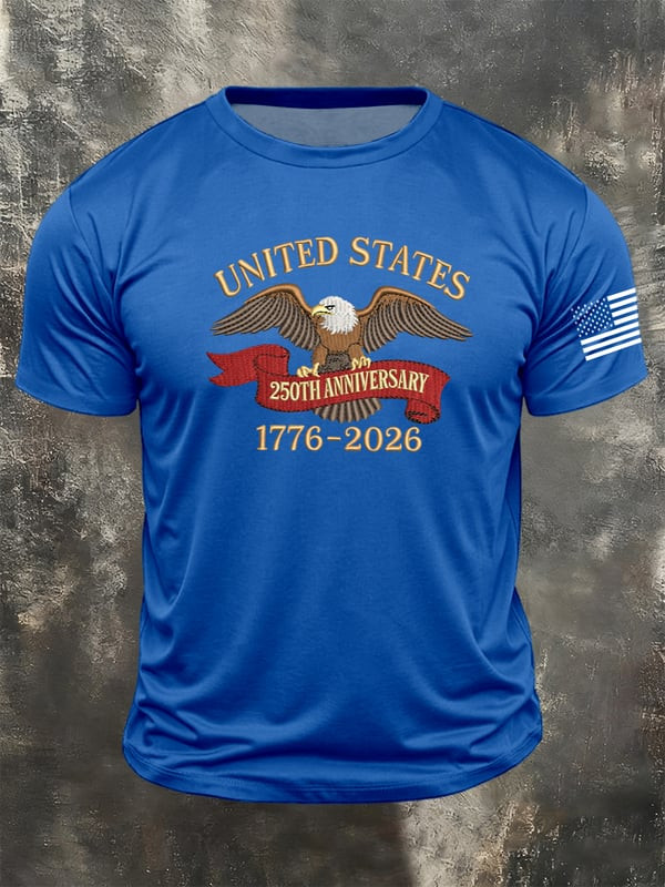 United States 250th Anniversary T-Shirt Independence Day 1776 2026 Clothing Gift Ideas - Tradiviet - Image 3