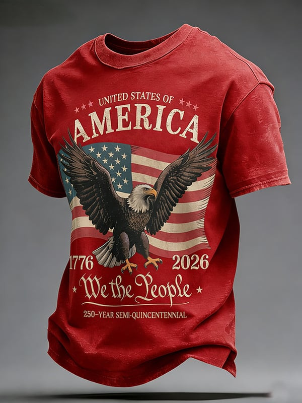United States Of America T-Shirt 250 Years Semiquincentennial 1776 2026 Apparel Gift Ideas - Tradiviet - Image 2