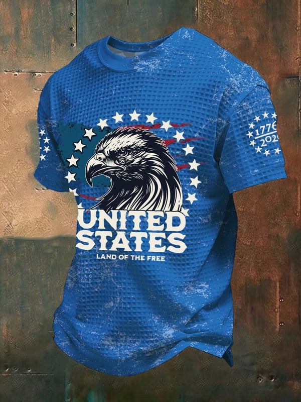 United States Of America T-Shirt Land Of The Free Clothing Gift For Men - Tradiviet - Image 3