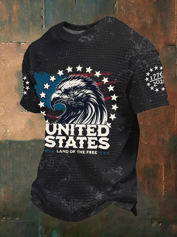 United States Of America T-Shirt Land Of The Free Clothing Gift For Men - Tradiviet