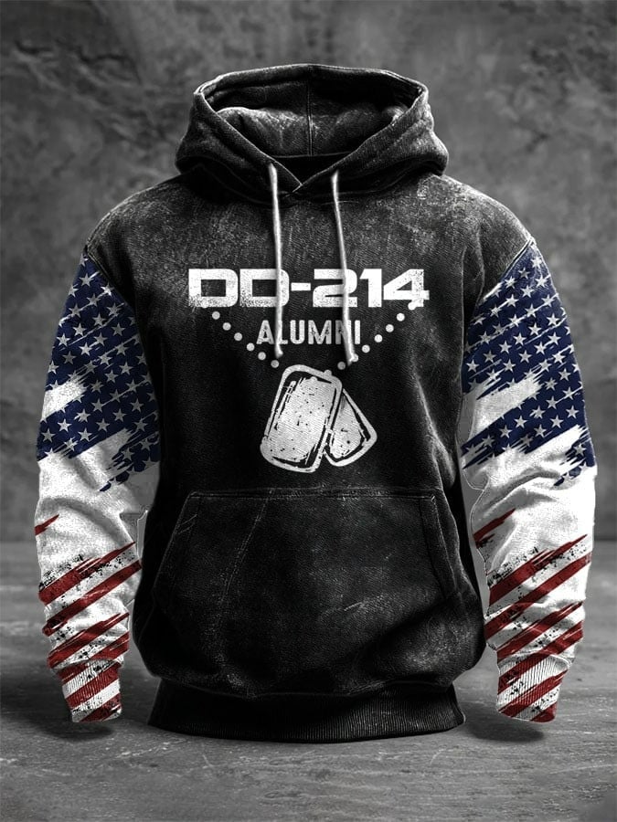 U.S. DD-214 Alumni Veteran Hoodie DD-214 Faith In Jesus Veteran Appreciation DD214 Clothing - Tradiviet