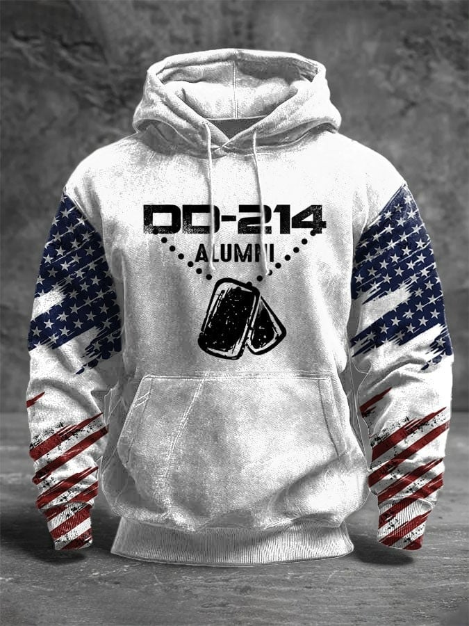 U.S. DD-214 Alumni Veteran Hoodie DD-214 Faith In Jesus Veteran Appreciation DD214 Clothing - Tradiviet - Image 2