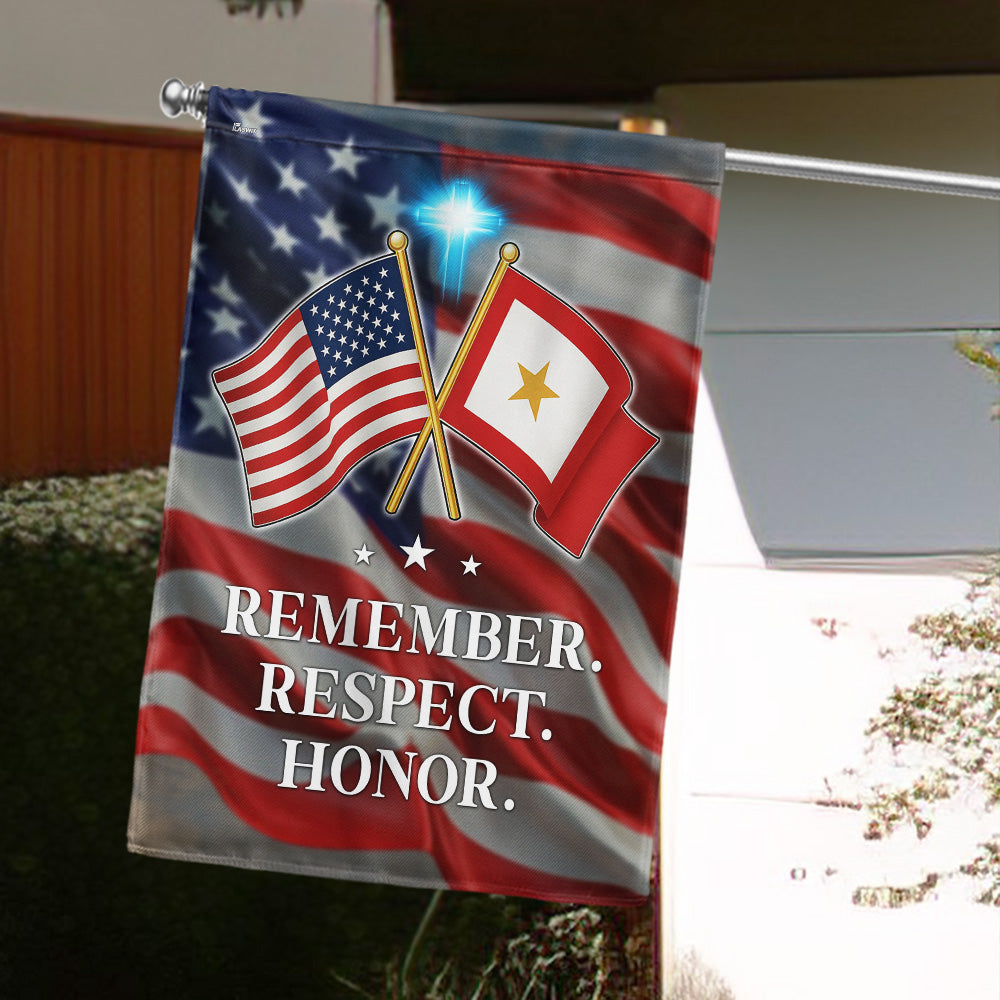 US Veteran Remember Respect Honor Flag Veterans Memorial Day Decor Gifts For Him - Tradiviet