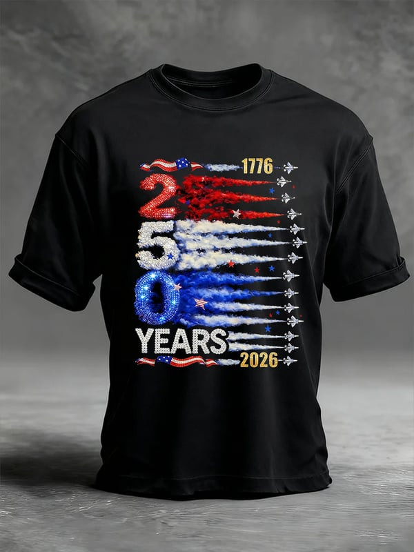 USA 250 Years Of Freedom T-Shirt Independence Day Apparel Patriotic Gifts Ideas - Tradiviet - Image 2