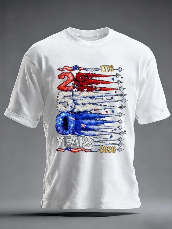 USA 250 Years Of Freedom T-Shirt Independence Day Apparel Patriotic Gifts Ideas - Tradiviet - Image 3
