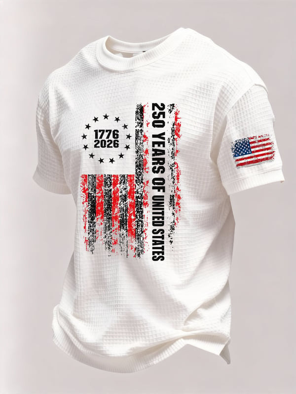 USA 250 Years Of United States T-Shirt 1776-2026 Independence Day Clothes 4Th Of July Gift - Tradiviet - Image 2