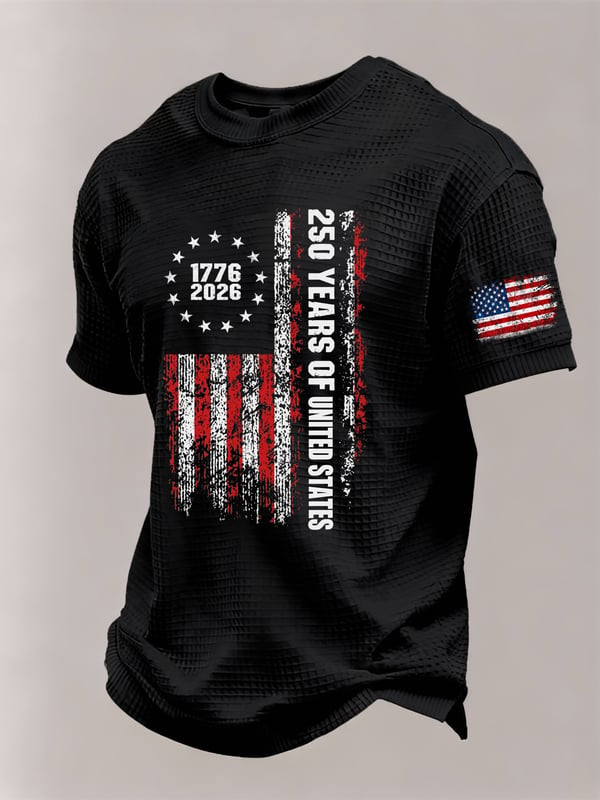 USA 250 Years Of United States T-Shirt 1776-2026 Independence Day Clothes 4Th Of July Gift - Tradiviet - Image 3