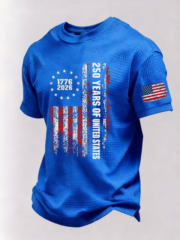 USA 250 Years Of United States T-Shirt 1776-2026 Independence Day Clothes 4Th Of July Gift - Tradiviet
