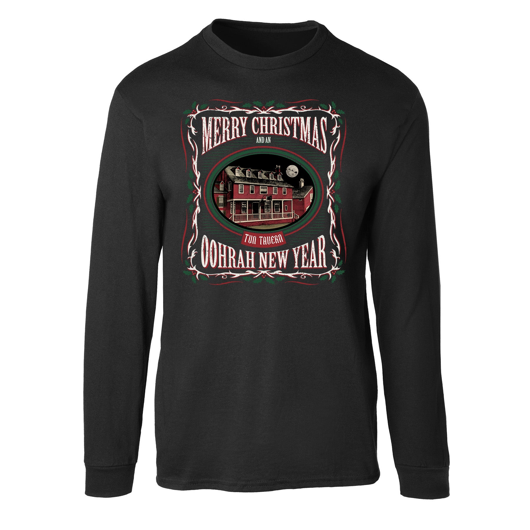 USMC Tun Tavern Long Sleeve Shirt Merry Christmas Marine Corps Clothing Gift For Husband - Tradiviet
