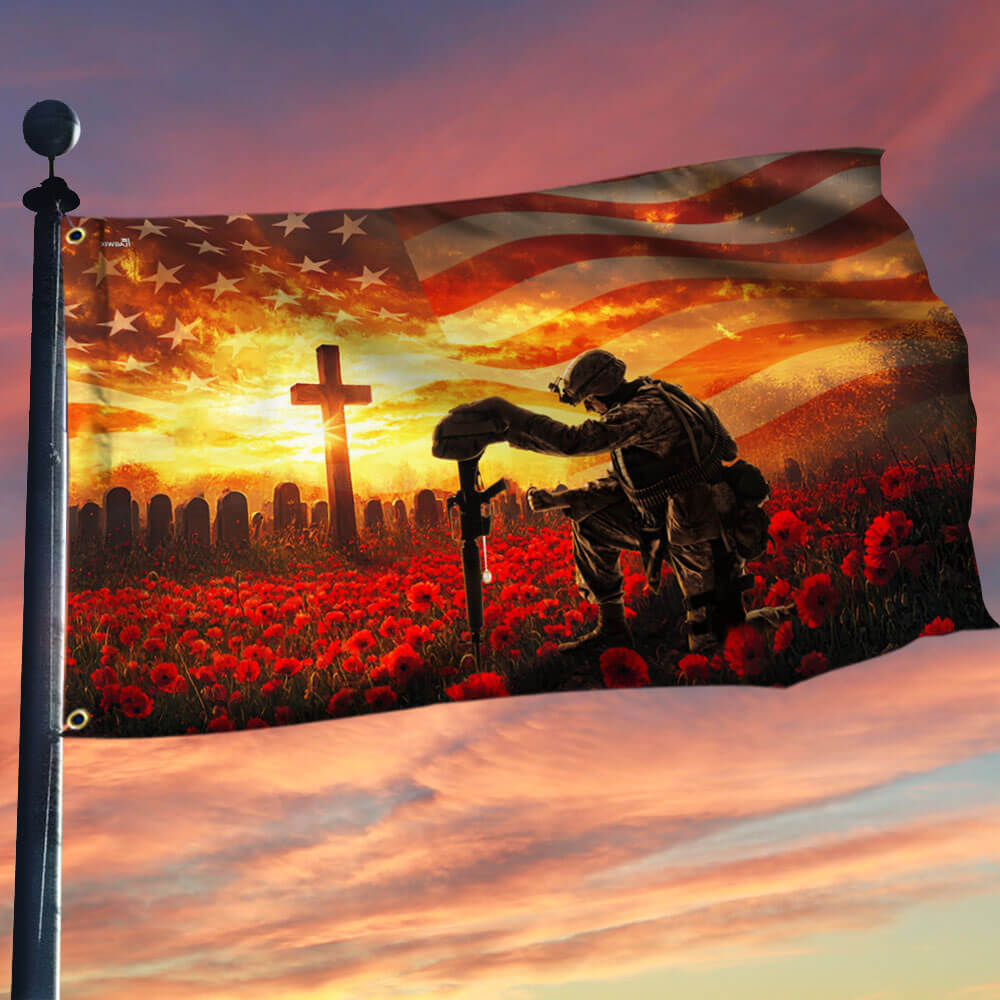 Veterans Day Flag Memorial Day Honors Fallen Veterans Military Flag Patriotic Gifts For Men - Tradiviet