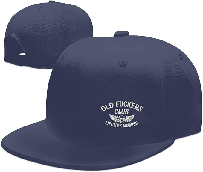 Vintage Old Fckers Club Snapback Lifetime Member Merch Gift Ideas For Men - Tradiviet - Image 2