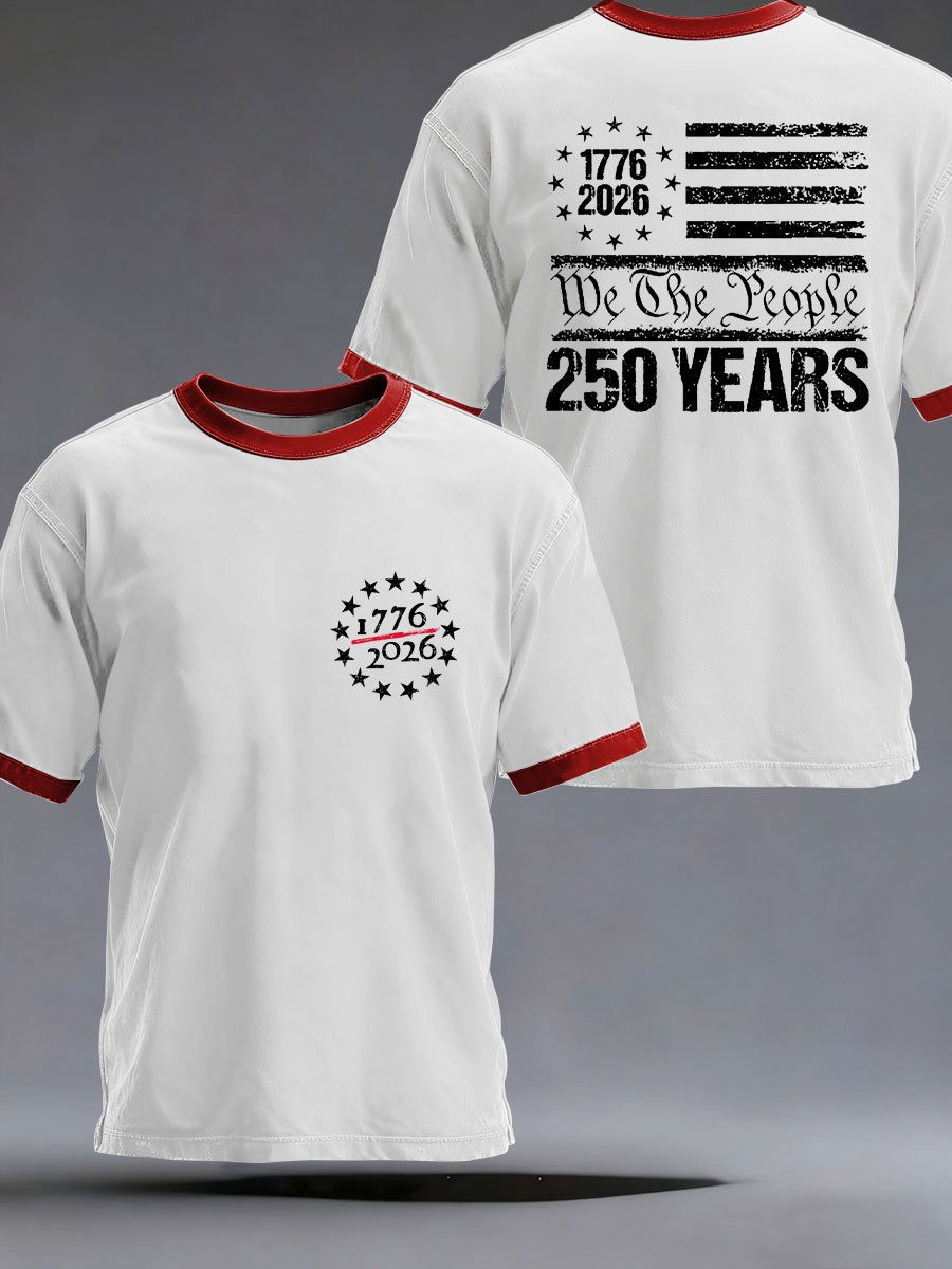 We The People 250 Years Shirt United States of America 1776-2026 Patriotic Gift - Tradiviet - Image 2
