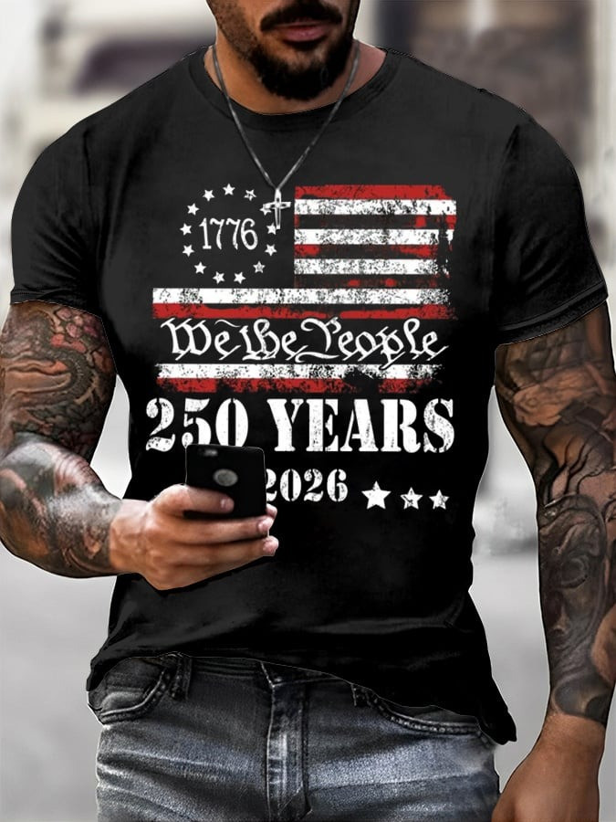 We The People Shirt 250th America Anniversary T-Shirt 1776 2026 Tribute Gift Ideas - Tradiviet