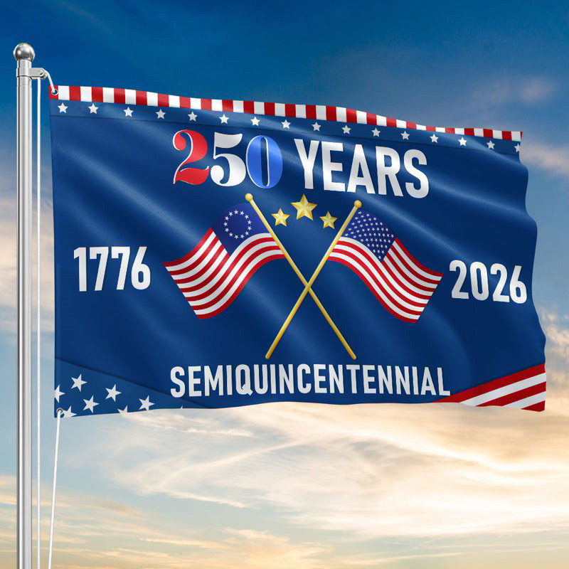 250Th Anniversary Semiquincentennial Flag 1776 2026 Patriotic Veteran Gifts For Veterans - Tradiviet