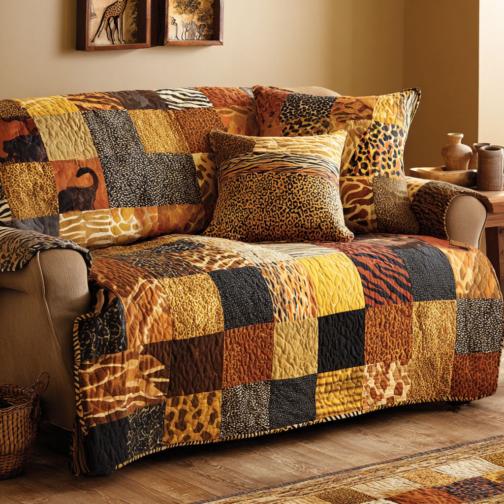 African Tones Quilted Sofa Cover The Best Couch Slipcovers Melanin African American Gifts Stuff - Tradiviet