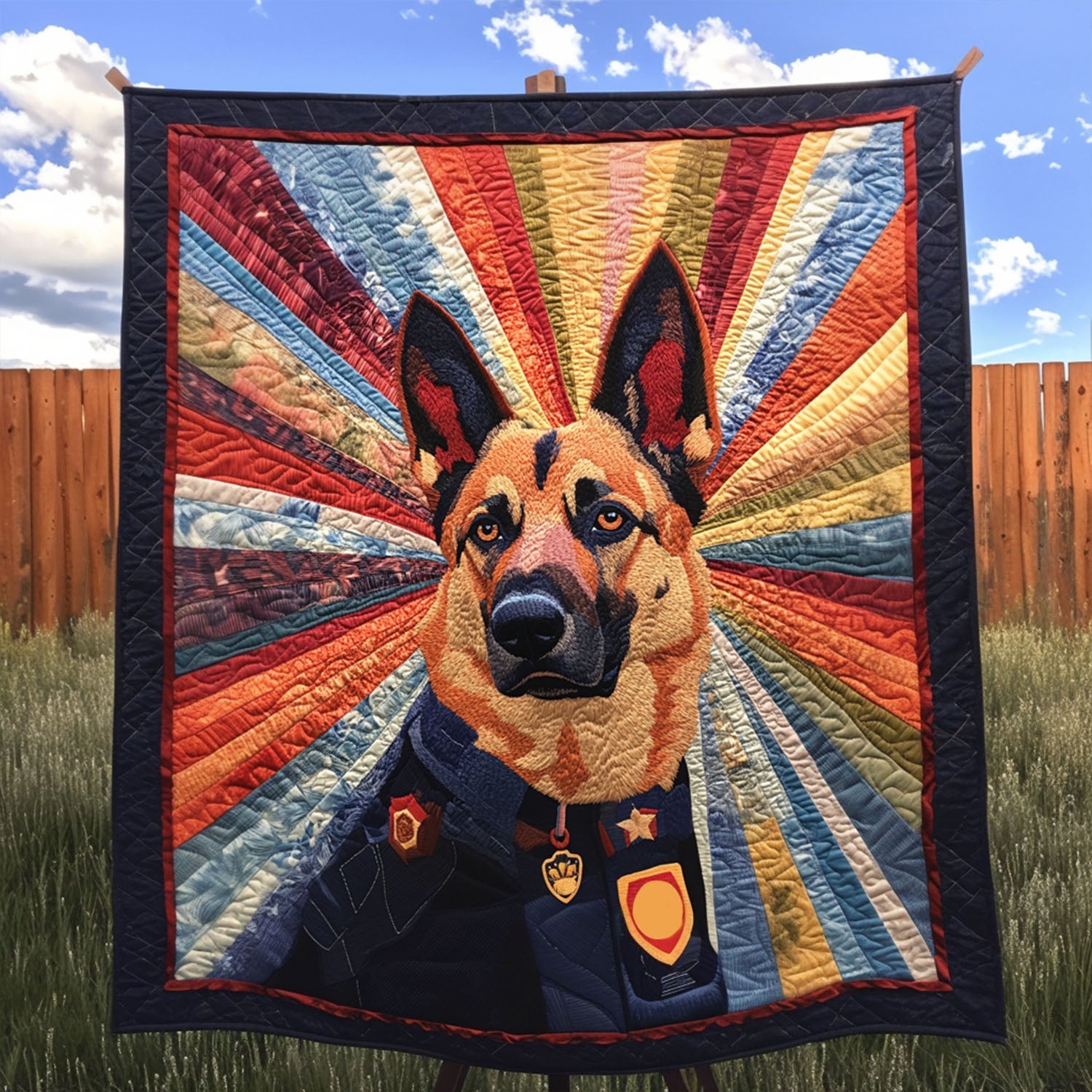 American Strength Quilted Blanket Room Decor Gifts For A Patriotic Person - Tradiviet