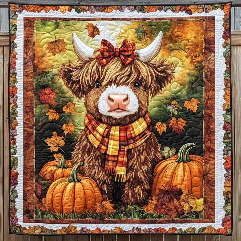 Autumn Bliss Quilted Blanket American 250 Years Birthday Gift For Farmhouse Decor - Tradiviet