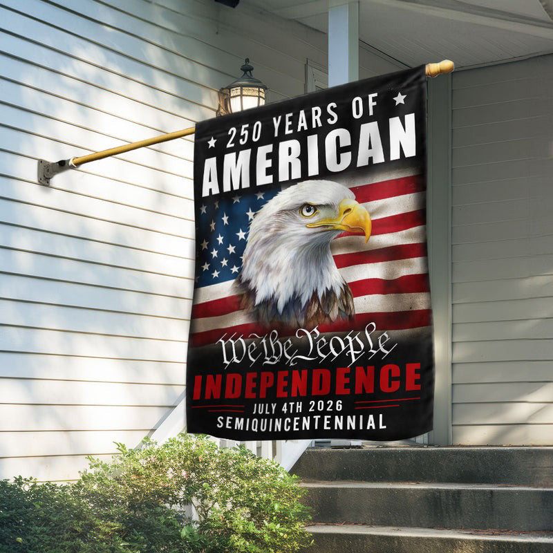 Bald Eagle 250 Years Of American Flag We The People 2026 Independence Semiquincentennial - Tradiviet