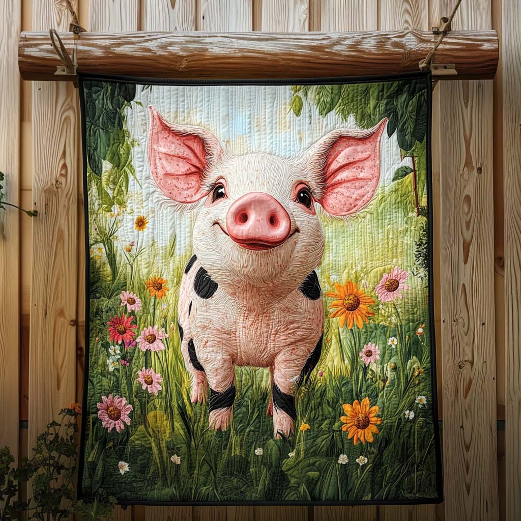 Barnyard Bliss Quilted Blanket Holiday Living Decorations Gift For Aunt - Tradiviet