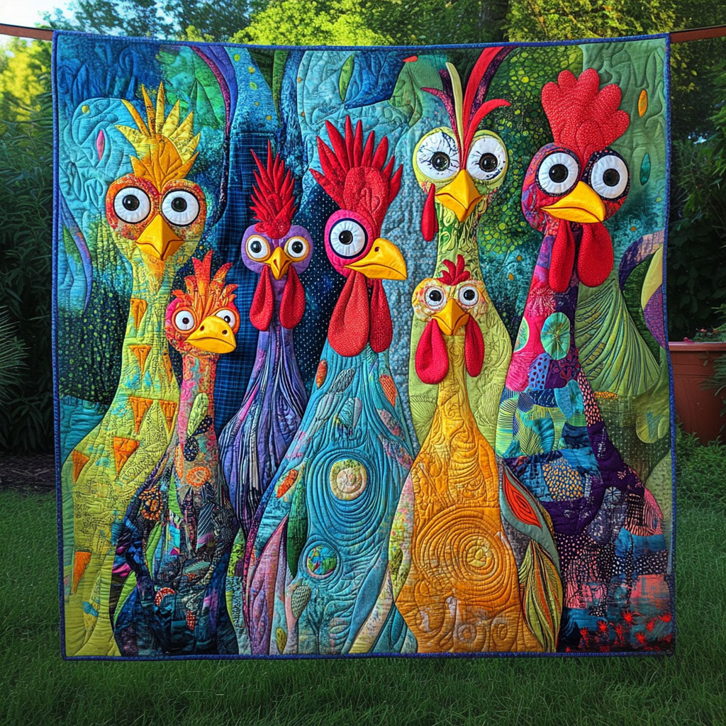 Barnyard Boogie Quilted Blanket Decorations For Your Room Gift For Nana - Tradiviet