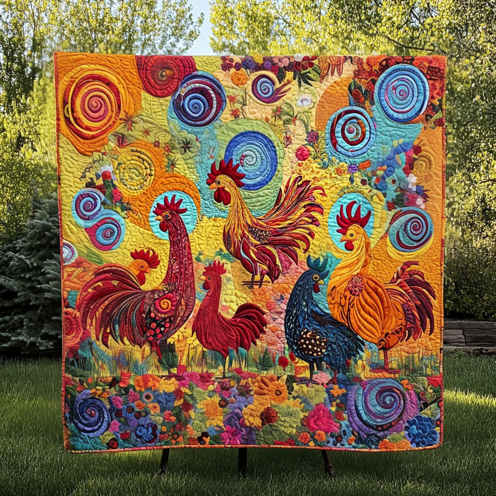 Barnyard Sunshine Quilted Blanket Room Decoration Items Gift For Parents - Tradiviet