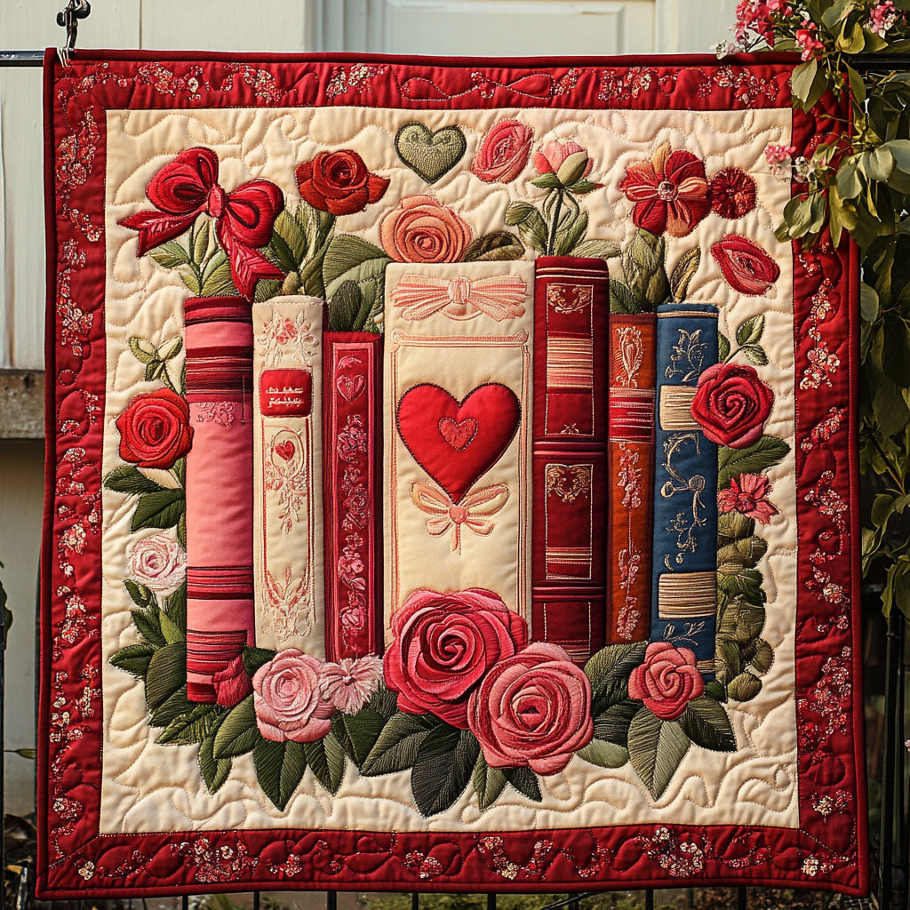 Between the Lines Quilted Blanket Holiday Home Decor Gift For Grandma - Tradiviet