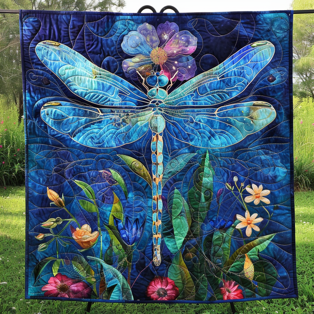 Blossom Breeze Quilted Blanket 4Th Of July Apparel Gift For Rustic Decor - Tradiviet