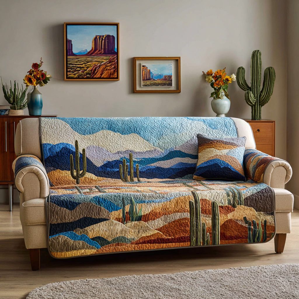 Blue Mountain Horizon Quilted Sofa Cover Room Room Decor Ideas Cute Room Decor Finds - Tradiviet