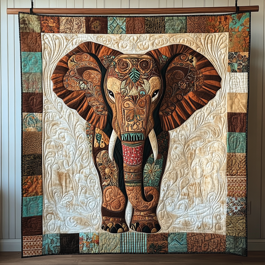 Bohemian Trunk Quilted Blanket Bohemian Bedroom Furniture Gift For Decor Home - Tradiviet