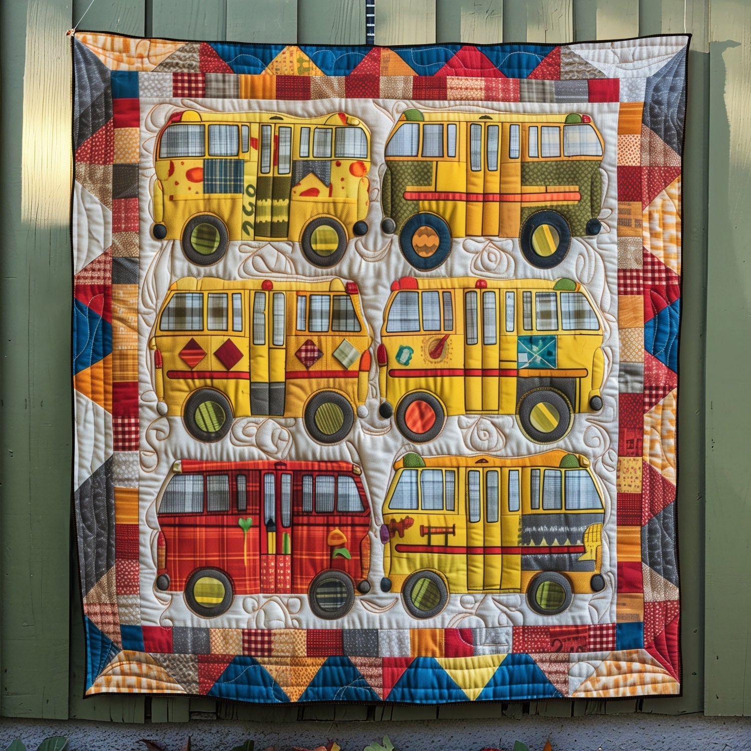 Bright Beginnings Quilted Blanket Cute Fourth Of July Gift For Shelf Decor - Tradiviet