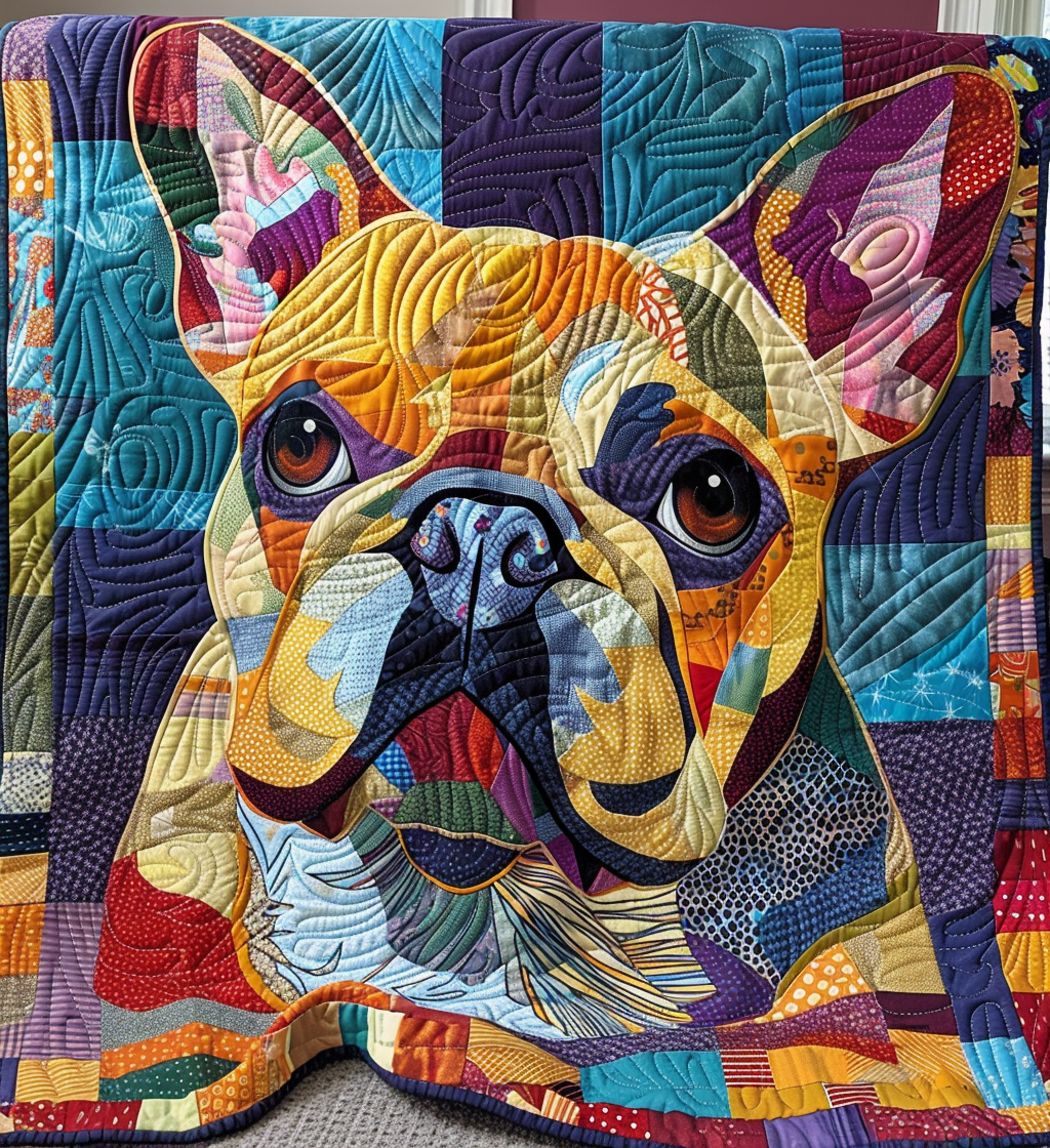 Bright Paws Fantasy Quilted Blanket USA 250 Years Of Freedom Patriotic Gifts For Women - Tradiviet