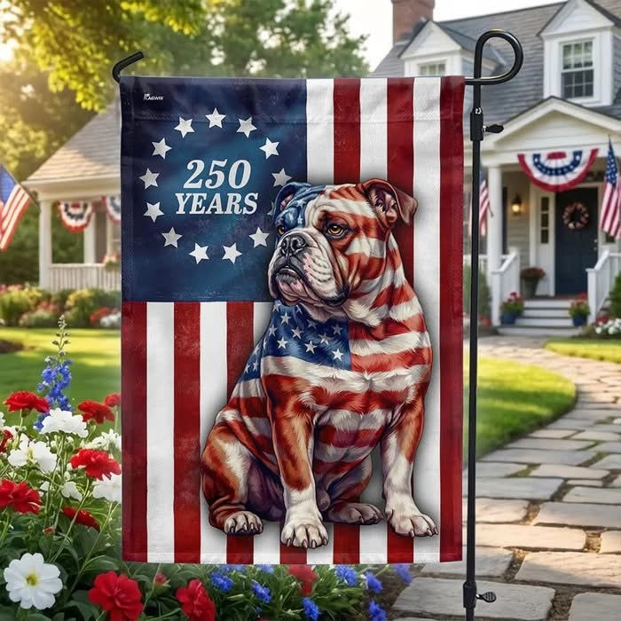 Bulldog Patriotic Flag Independence Day 2026 Merch Patriotic Gifts For Dog Lovers - Tradiviet