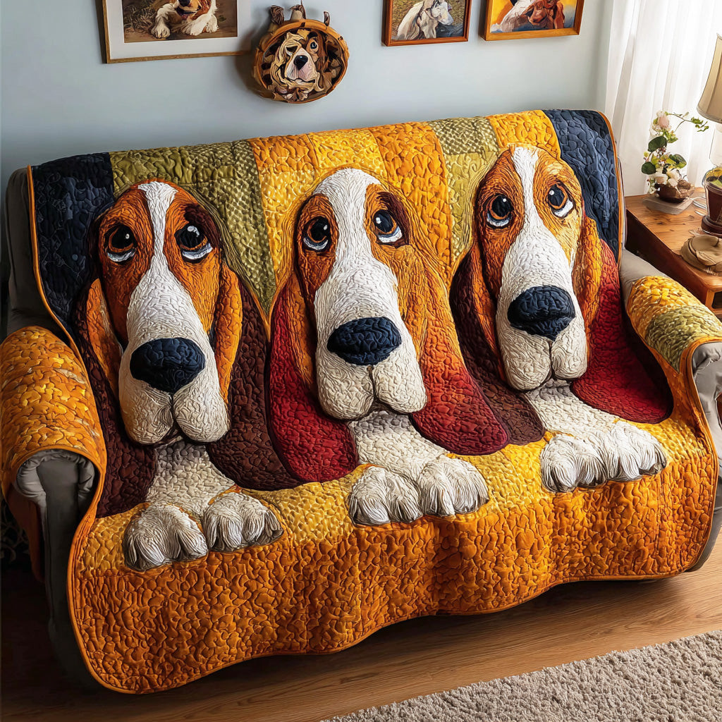 Calm Hound Quilted Sofa Cover Sofa Saver Covers Best Presents For Dog - Tradiviet