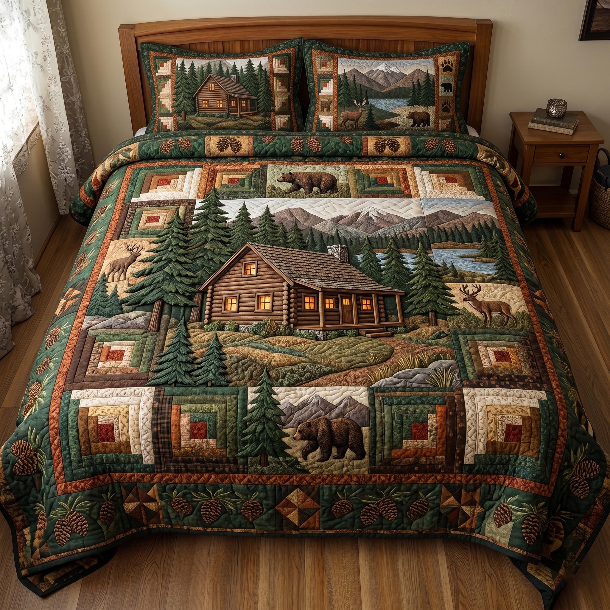 Camper Life Quilted Bedding Set Camper Life Statement Gift For Camper Lovers - Tradiviet
