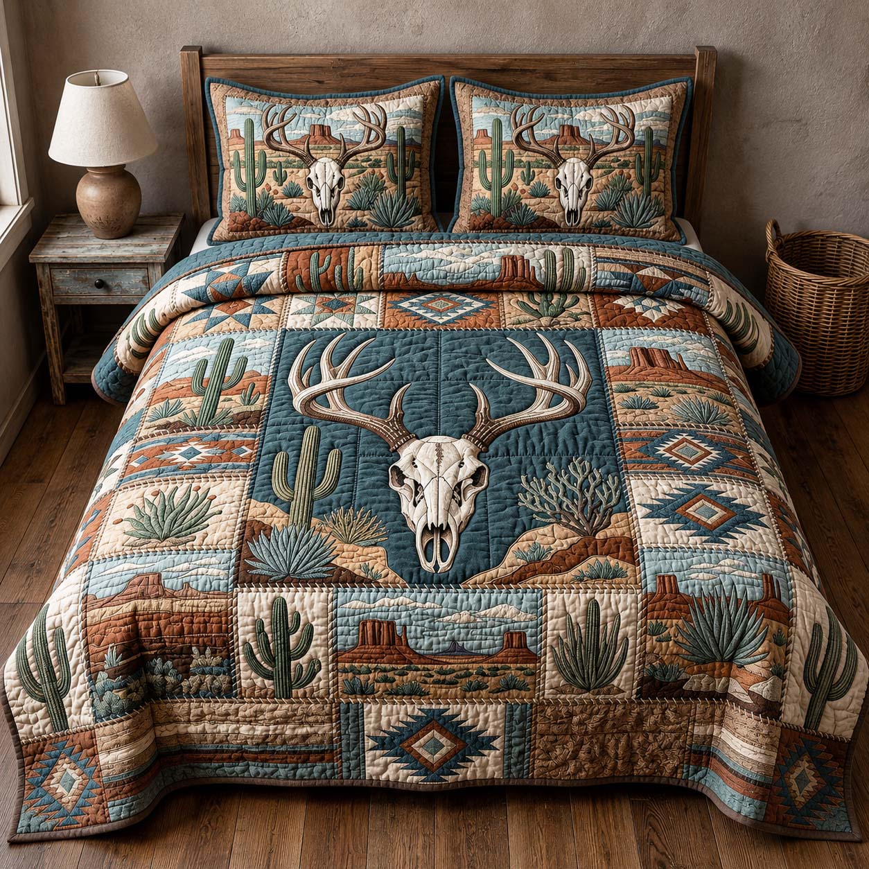 Canyon Spirit Quilted Bedding Set Canyon Spirit Cozy Gift For Canyon Spirit - Tradiviet