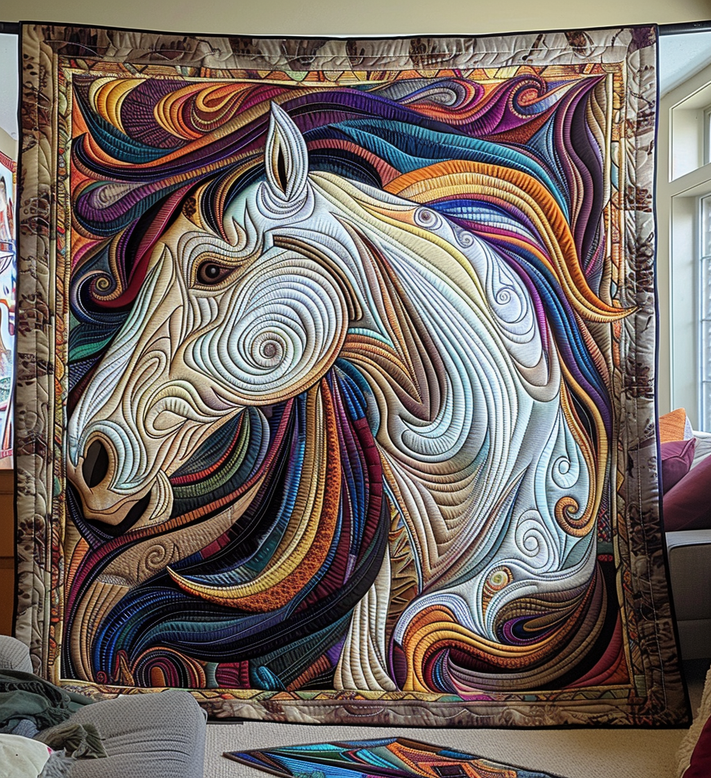 Canyon Trail Rider Quilted Blanket Vacation House Decoration Gift For Daughter - Tradiviet