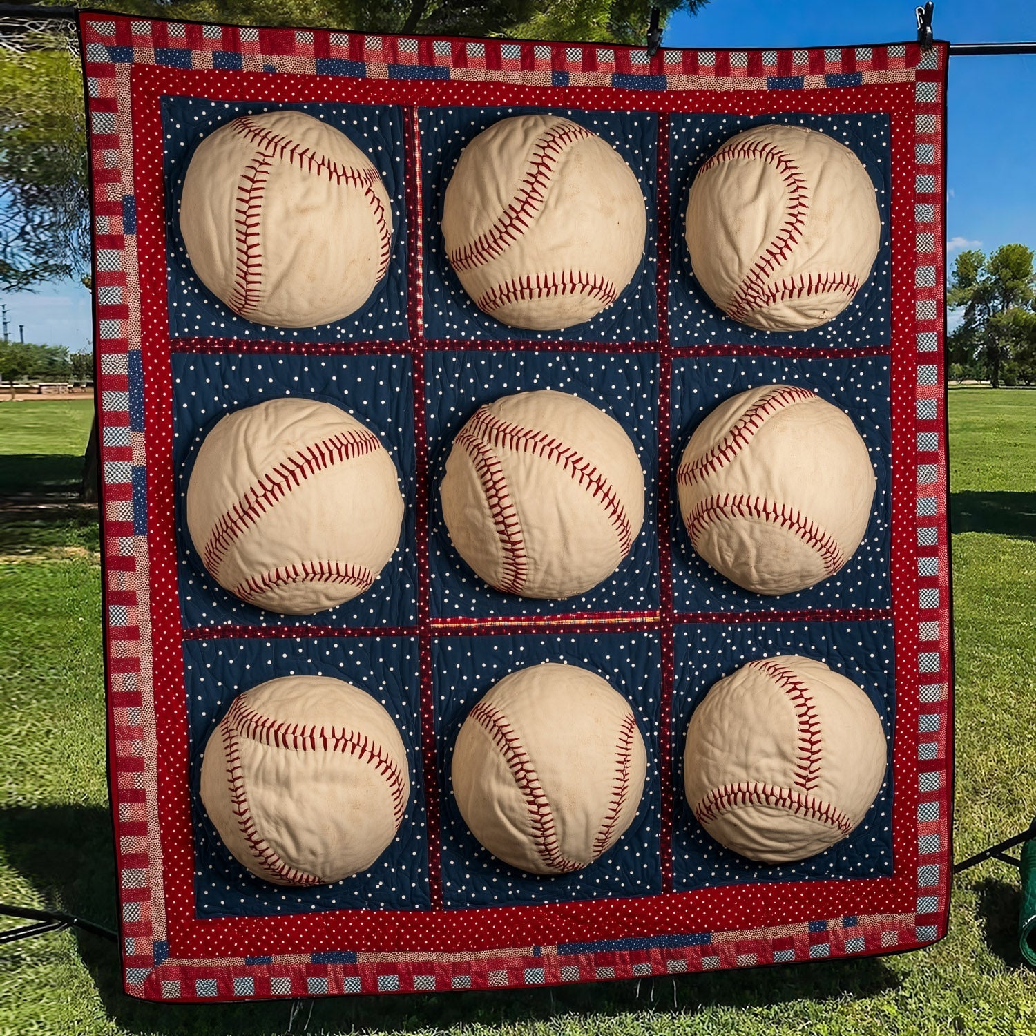 Catch and Throw Quilted Blanket Room Decor Gift For Nana - Tradiviet